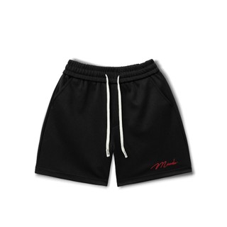 Quần Short Nam Thêu Chữ Chất Liệu Nỉ 2 Da Không Bai Không Xù Form Trên Gối Menswear