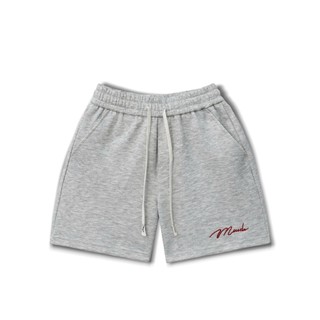 Quần Short Nam Thêu Chữ Chất Liệu Nỉ 2 Da Không Bai Không Xù Form Trên Gối Menswear