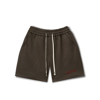 Quần Short Nam Thêu Chữ Chất Liệu Nỉ 2 Da Không Bai Không Xù Form Trên Gối Menswear