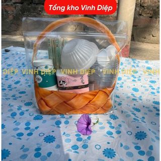 Combo du lịch camping, Cốc Bát Đũa Thìa dùng 1 lần đi picnic, giã ngoại, cắm trại ,bộ đồ 1 lần