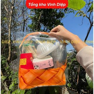 Combo du lịch camping, Cốc Bát Đũa Thìa dùng 1 lần đi picnic, giã ngoại, cắm trại ,bộ đồ 1 lần