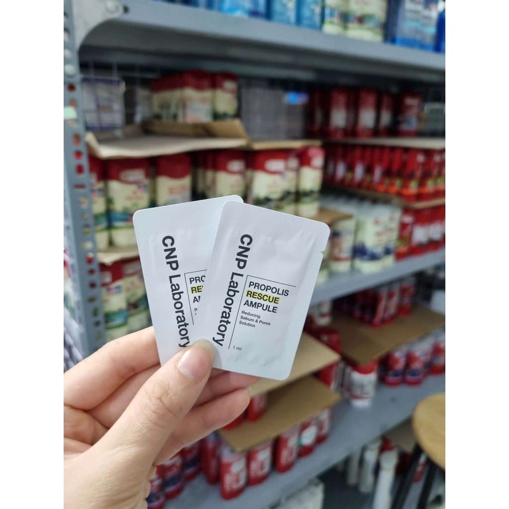 Gói Serum keo ong CNP Laboratoty Jeju Propolis RESCUE Ampule 1ml