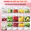 Mặt Nạ Trái Cây Dưỡng Da, Trắng Da, Cấp Ẩm Mask Giấy Bổ Sung Vitamin Tinh Chất Nội Địa Trung Mix Nhiều Mẫu