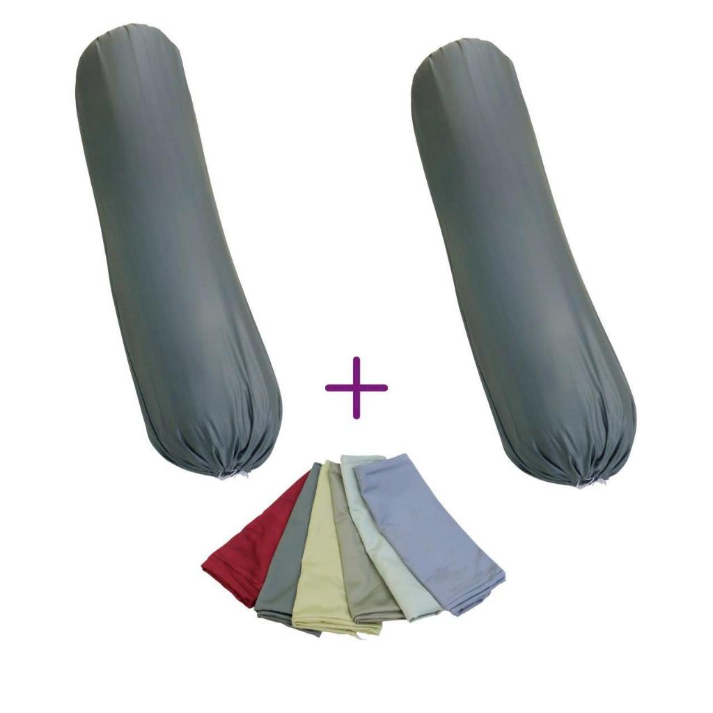 COMBO 2 Ruột Gối Ôm Lụa Thái Cao Cấp 35x100cm 1kg/Chiếc