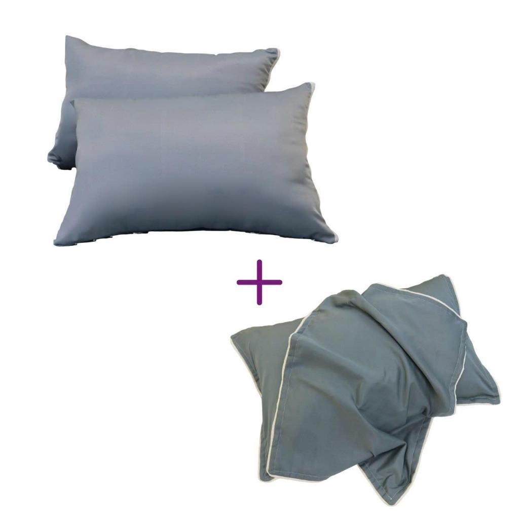 COMBO 2 Ruột Gối Nằm Lụa Thái 45x65cm  Mềm Mịn Êm Ái  1kg/C