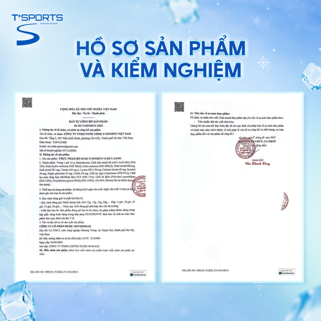 [TẶNG HỘP 5 GÓI] COMBO 40 Gói Bột Điện Giải T+SPORTS 17,6 CALO Bù Muối Khoáng, Tăng Sức Bền