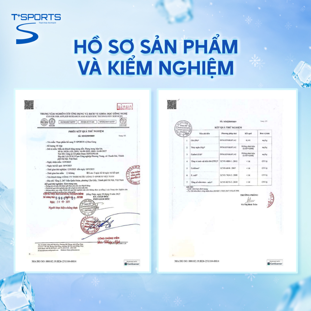 [TẶNG HỘP 5 GÓI] COMBO 40 Gói Bột Điện Giải T+SPORTS 17,6 CALO Bù Muối Khoáng, Tăng Sức Bền