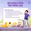 Bột phô mai sữa non NutriAZ giúp bé phát triển chiều cao, cho bé từ 6 tháng (hộp 10 gói)