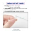 Bông tăm người lớn/trẻ em Bạch Tuyết 42 que/gói.