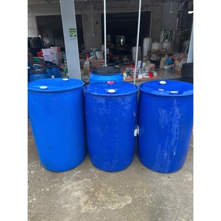 Thùng Phi Nhựa Xanh 200L Nắp Nhỏ Dày 9.3kg – Thùng Đựng Xăng Dầu, Hóa Chất, Nước Công Nghiệp Bền Chắc