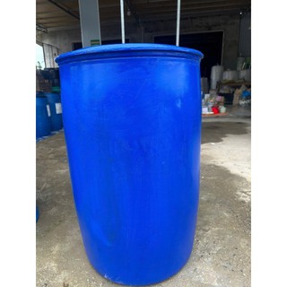 Thùng Phi Nhựa Xanh 200L Nắp Nhỏ Dày 9.3kg – Thùng Đựng Xăng Dầu, Hóa Chất, Nước Công Nghiệp Bền Chắc