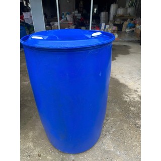 Thùng Phi Nhựa Xanh 200L Nắp Nhỏ Dày 9.3kg – Thùng Đựng Xăng Dầu, Hóa Chất, Nước Công Nghiệp Bền Chắc