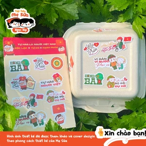 Bộ Sticker - Yêu nước siêu xuynh