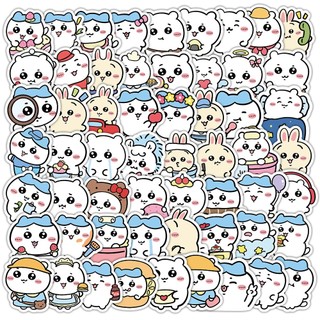 [hàng sẵn] Set 100 Sticker CHIIKAWA chống nước | Hình dán Usagi  DIY stickers trang trí 2026