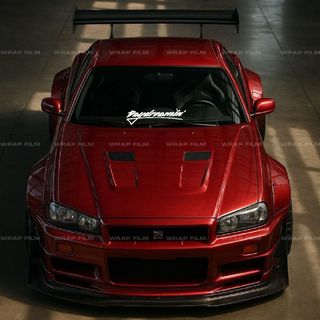 Tem kính lái chữ Daydreamin decal dán kính ô tô stance style JDM (TC005)