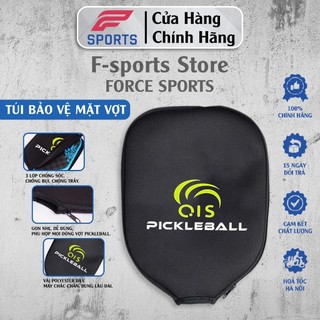 (HOẢ TỐC HN) Túi bảo vệ QIS- Chống Sốc Bảo Vệ Vợt, Khóa Zip 3 Lớp, Chất Liệu Polyester Cao Cấp, Bền Bỉ & An Toàn