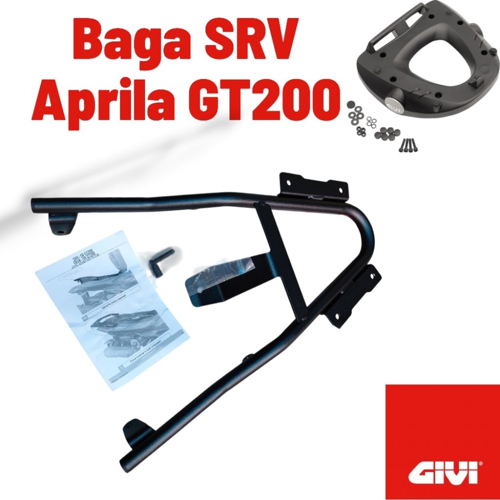 BAGA SAU CHÍNH HÃNG GIVI SRV APRILIA GT200 - Bảo hành 2 năm