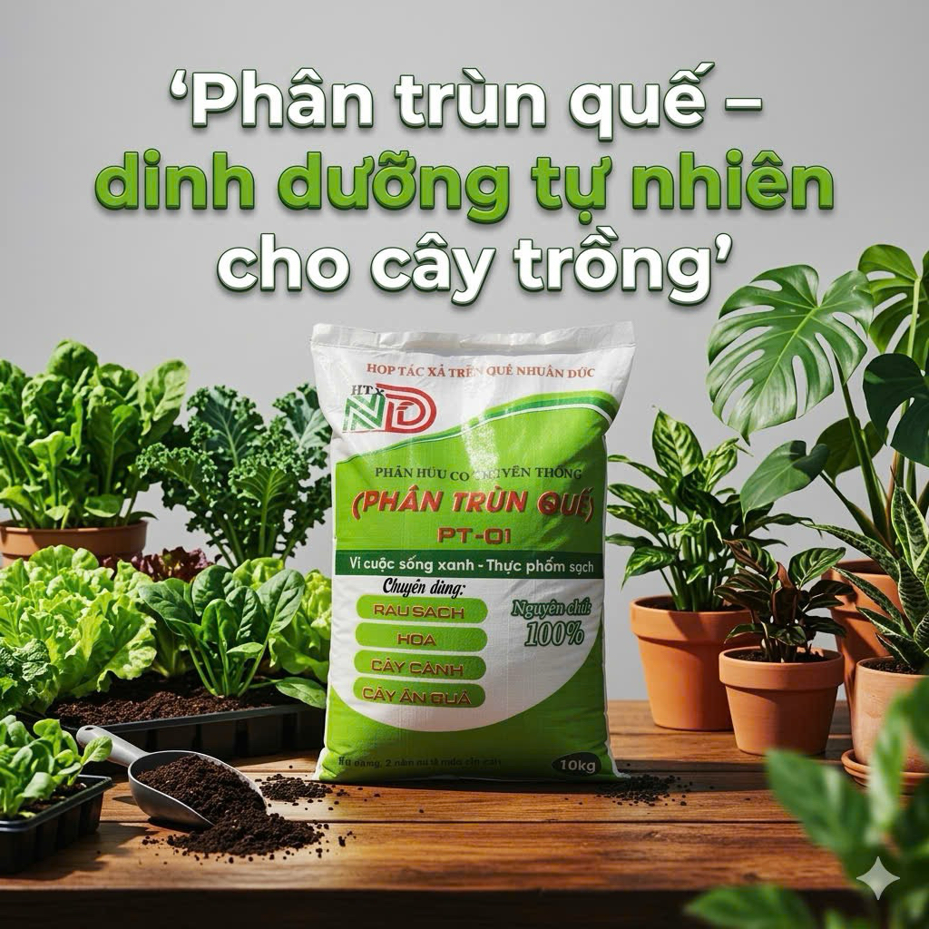 Phân Giun Quế 10kg