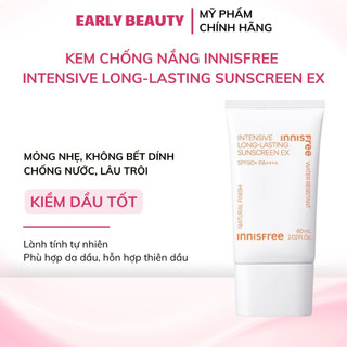 Kem chống nắng INNISFREE Intensive Long Lasting Sunscreen SPF50+ PA++++ 60 mL
