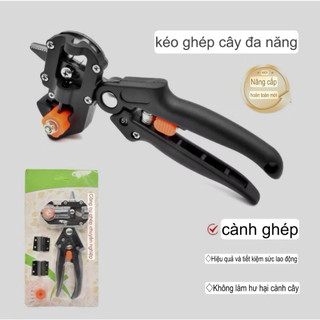 Kéo Ghép Cành Đa Năng - Chuyên Dụng Tặng 2 Lưỡi Cắt Và Trụ Đỡ Thay Thế