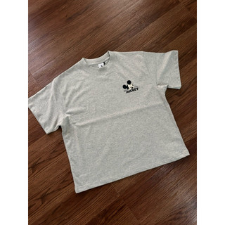 [MICKEY BOXY HALEV] Áo thun Boxy in hình Mickey chất Cotton Premium 260gsm Unisex nam nữ