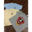 Áo thun Boxy in hình Mickey chất Cotton Premium 260gsm Unisex nam nữ