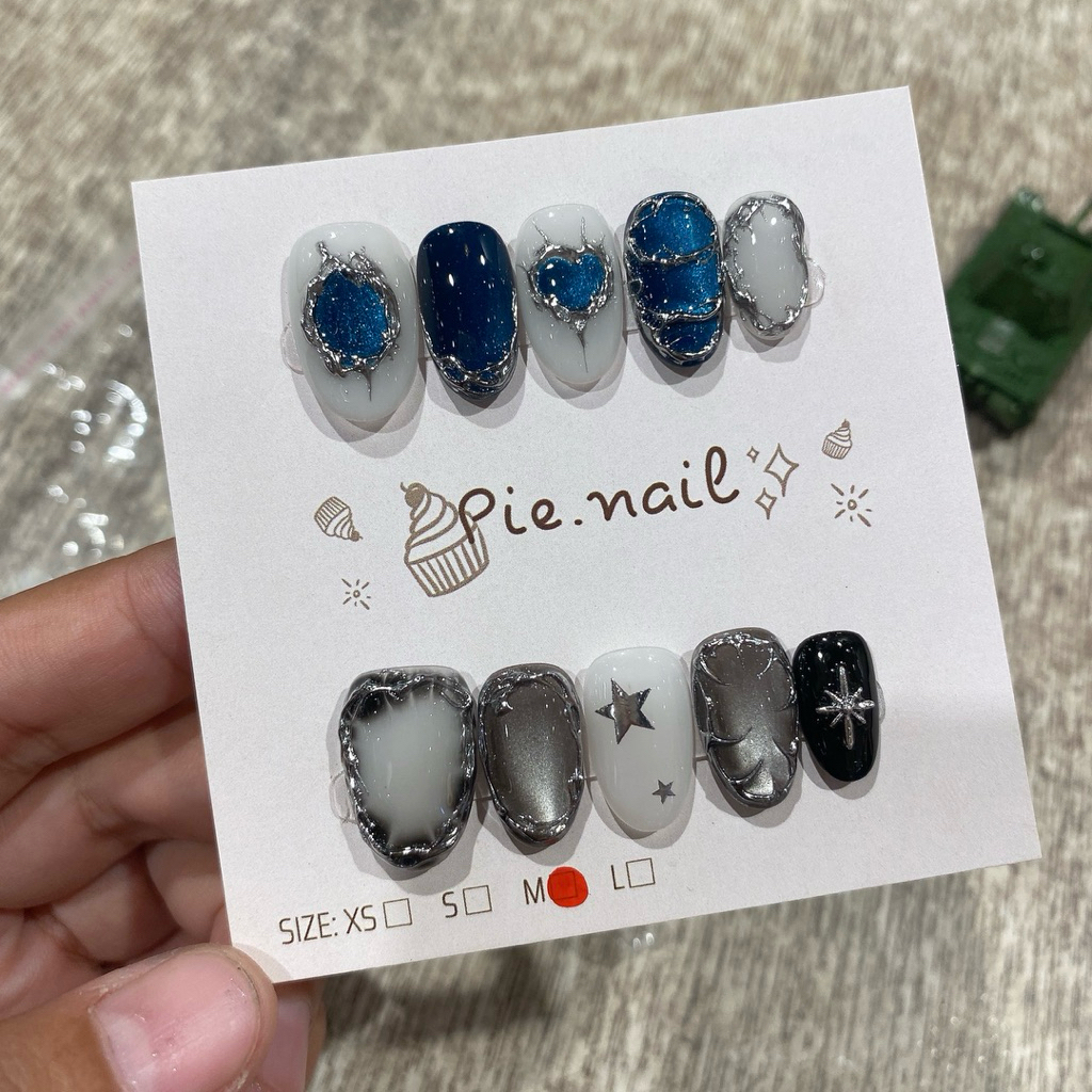 482. nailbox mắt mèo xanh, mắt mèo xám ghi