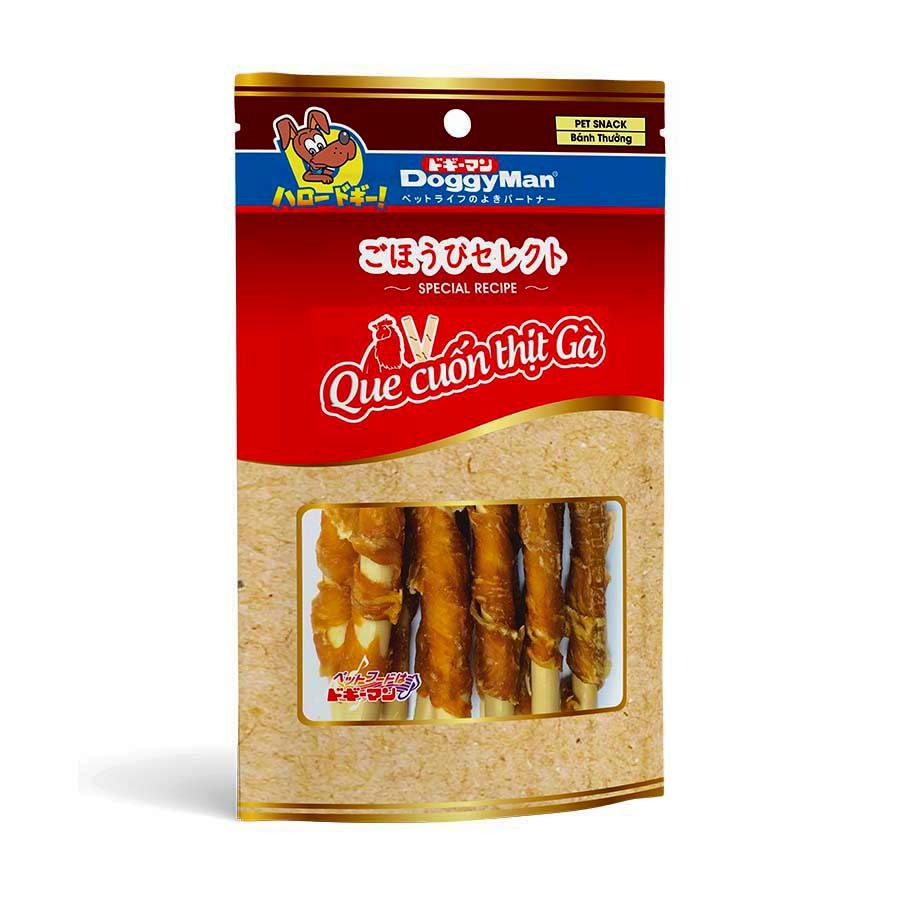[Combo 5 gói] Snack Cho Chó Doggyman Giúp Giải Tỏa Căng Thẳng, Hỗ trợ Làm Sạch Răng Miệng, Mảng Bám