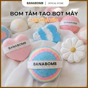 Bom Tắm Tạo Bọt Mây Bồn Tắm BANABOMB Dưỡng Da Mịn Màng