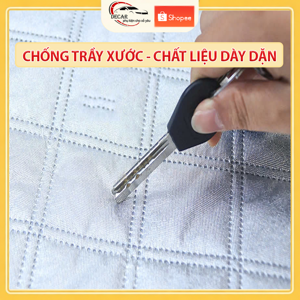Tấm Bạt Che Nắng Kính Lái Ô Tô Cao Cấp DECAR Bạt Che Chắn Chống Nắng Bảo Vệ Kính Lái Nội Thất Xe Hơi Cách Nhiệt