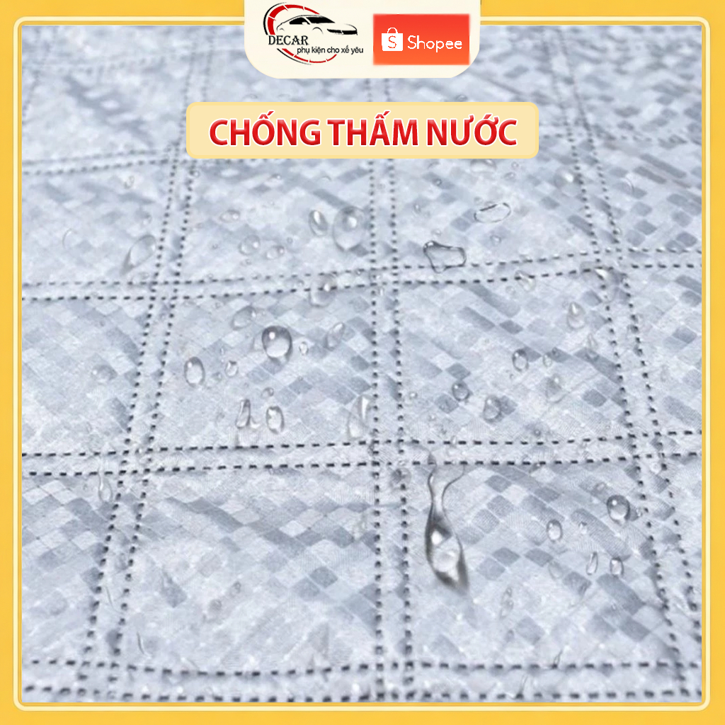 Tấm Bạt Che Nắng Kính Lái Ô Tô Cao Cấp DECAR Bạt Che Chắn Chống Nắng Bảo Vệ Kính Lái Nội Thất Xe Hơi Cách Nhiệt