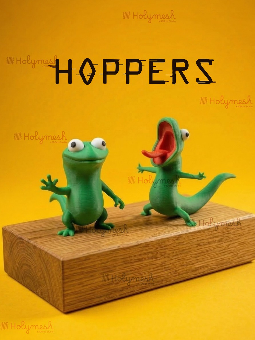 Mô hình Thằn Lằn Hoppers - Tom Lizzard - Hoppers Cú Nhảy Kỳ Diệu Disney ...