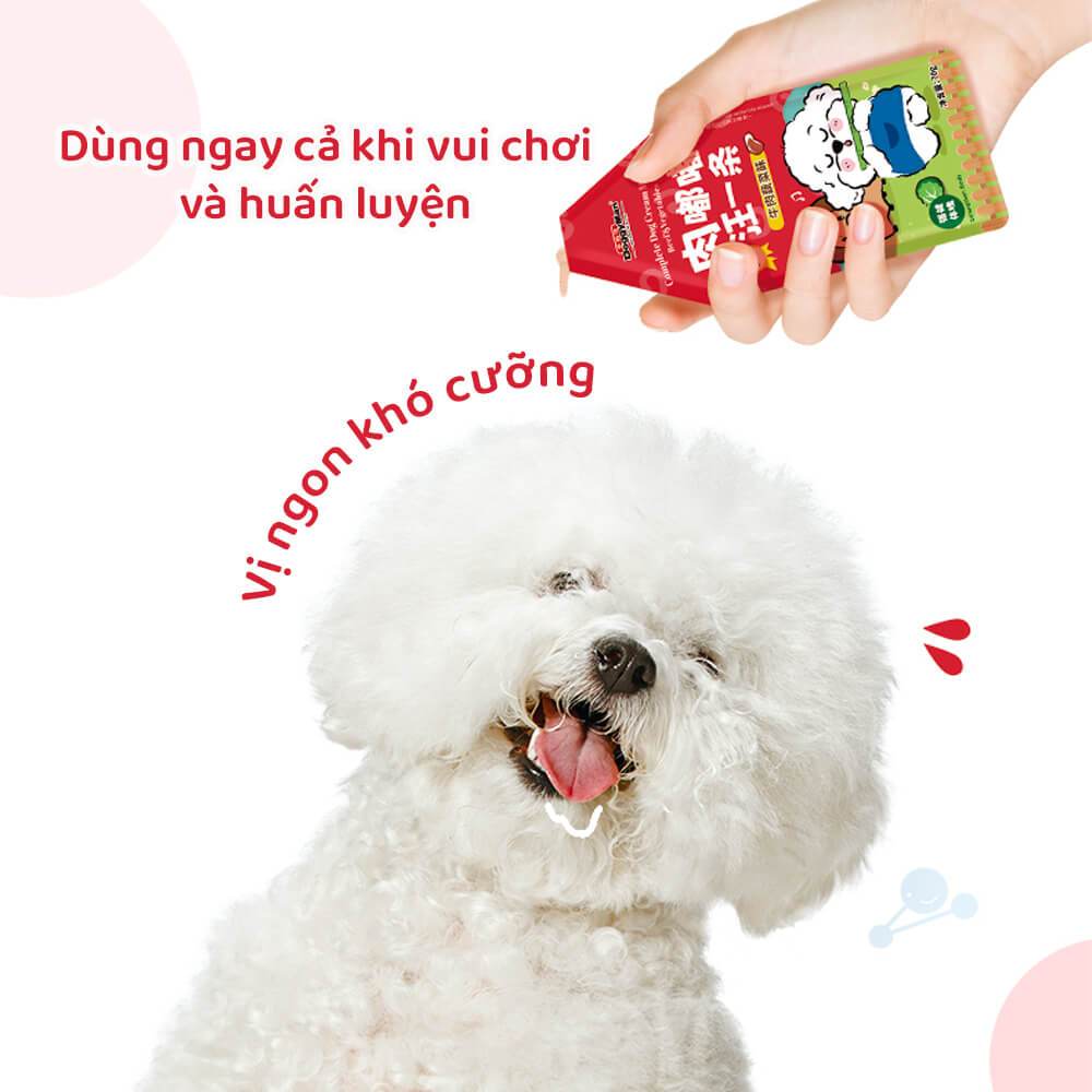 Pate Sốt Kem Cho Chó Doggyman Nhiều Vị Sánh Mịn Thơm Ngon Dễ Ăn, Hỗ Trợ Tiêu Hóa Khỏe Mạnh