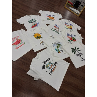 Áo thun Boxy Halev Brand The Truck Chill Vibes chất cotton Premium 260gsm Unisex nam nữ