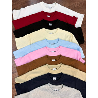 Áo thun Boxy Signature Halev Brand Việt Nam chất Cotton Premium 260gsm Unisex nam nữ