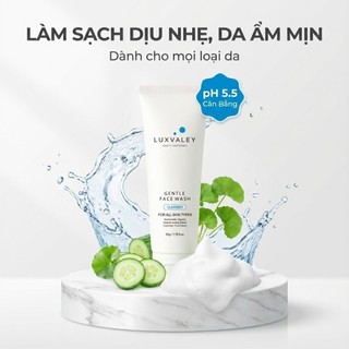 Sữa rửa mặt Luxvaley dành cho học sinh da mụn tuổi dậy thì