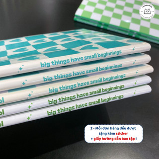 [LẺ] Giấy Bao Tập, Bao Vở, Bao Sách Pastel Xanh Mint Lá Bạc Hà Giấy Bóng Dày Chất Lượng | Thiết kế bởi Pinandschool