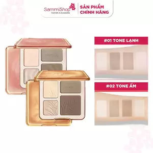 JUDYDOLL Bảng phấn bắt sáng và tạo khối Tự nhiên Lâu trôi Chống nước 9g - Cosme