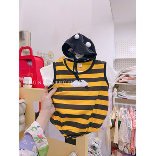 (Trứng 3-13kg) Set body ong vàng kèm nón
