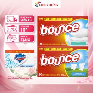 Giấy thơm quần áo Bounce Sheets (80 tờ)