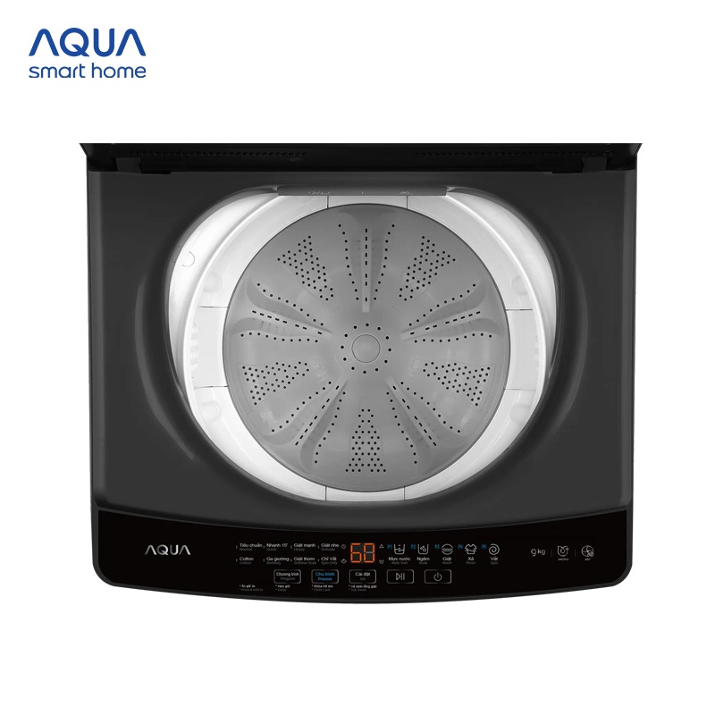 [LIVESTREAM] Máy giặt cửa trên Aqua 9 kg AWM9-316K(B) - Bảo hành 2 năm - Hỗ trợ lắp đặt
