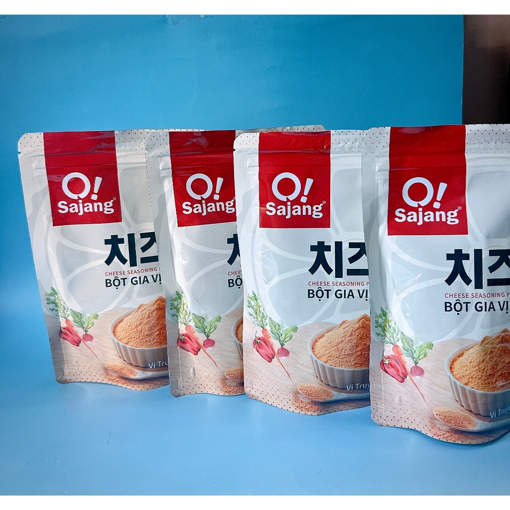 1Kg Bột Phô Mai Osajang Sannadle _gồm 4 gói 250g_.thơm ngon đậm đà