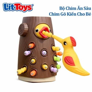 Bộ Chim Gõ Kiến Ăn Sâu ToysLit Đồ Chơi Giáo Dục Trẻ em Thông Minh