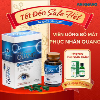 Viên Uống Phục Nhãn Quang - Hỗ Trợ Cải Thiện Thị Lực Cho Người Cận Thị, Người Lớn Tuổi, Dân Văn Phòng