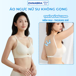 Áo Ngực Su Mút Dày 3CM Không Gọng, Áo Lót Áo Bra Nữ Có Mút Gom Quả Chống Xệ V1 ZANABRA A1107
