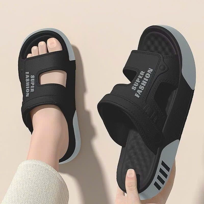 Sandal Quai Chéo Nam Đúc Nguyên Khối, Dép Quai Hậu Phong Cách Lịch Lãm Sang Xịn Bền Đẹp