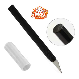 dao tách võ cạo đều cán bự, Dao cạo đều lột tỏi lột hạt sen cán lùn chất liệu nhựa cứng