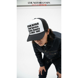 Mũ Nón lưỡi trai KingCap - trucker cap - Vải Cotton thoáng khí, in kỹ thuật số cao cấp