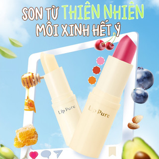 Son Dưỡng Môi Mentholatum Lip Pure Natural Lipbalm (3.9g)