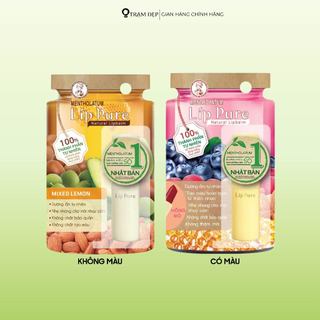 Son Dưỡng Môi Mentholatum Lip Pure Natural Lipbalm (3.9g)
